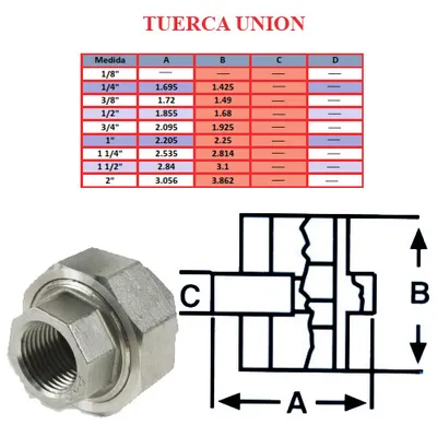 Conexiones — Acero Inoxidable — imagen 5