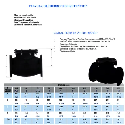 Válvulas — Hierro Fundido y Dúctil — imagen 4